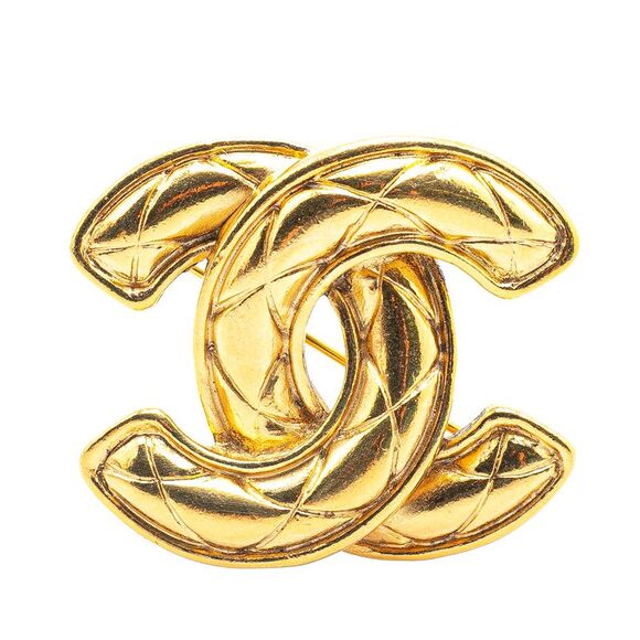 Pre Loved chanel Women Gold Brooches - Picture 1 of 4
